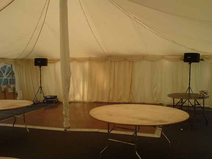 marquee staging sound lighting